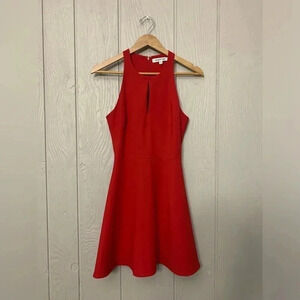 ELIZABETH AND JAMES Magdalena red fit & flare dress Size 6 🌹